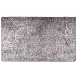 vidaXL Tapis lavable gris 120x170 cm antidérapant