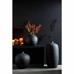 Paris Prix Vase Design en Ciment Viktor 58cm Noir