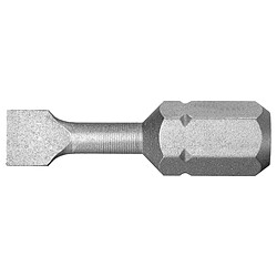 Embout 1/4'' pour vis à fente 6,5 torsion longueur 25 mm Facom ES1365T