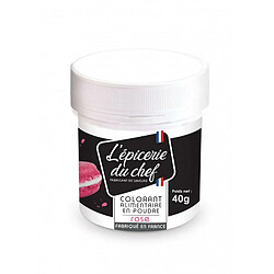 Scrapcooking Colorant alimentaire en poudre rose 40 g