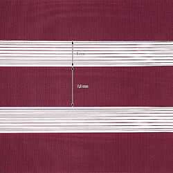 Ecd Germany Store double bordeaux, 70x230 cm, Klemmfix sans perçage pas cher