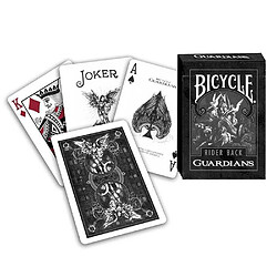 Avis Bicycle Cards Bicycle ""GUARDIANS""- jeu de 54 cartes cartonnées plastifiées - format poker - 2 index standards