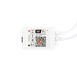 Ledkia Contrôleur Variateur WiFi Ruban LED Monochrome 12/24V DC pas cher