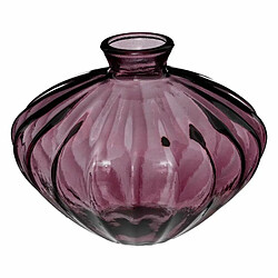 Vase Design en Verre Candy 19cm Rose