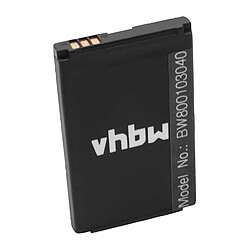 vhbw Li-Ion batterie 800mAh 3.7V pour téléphone portable smartphone ZTE F110, F120, F152, F153, F156, F157, F160, H520, N600, N600+, R516, R518, Racer