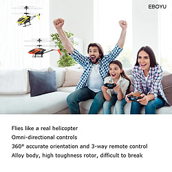 Avis Universal S11 RC Helicopter IR 3 canaux RC à lame unique télécommandé modèle d'hélicoptère jouet RTF cadeau jouet pour les enfants | Syma S107G | Modèle intelligent de l'hélicoptère de contrôle(Jaune)