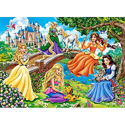 Castorland Puzzle 70 pièces : Les princesses dans le jardin