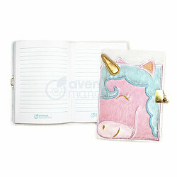 Ludendo Journal intime fourrure Licorne