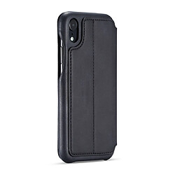 Avis Wewoo Coque Pour iPhone XR Hon Ancient Series Etui en cuir avec fentes support et porte-cartes Noir