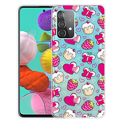 Coque en TPU antichoc, anti-rayures Gâteau pour votre Samsung Galaxy A23 5G