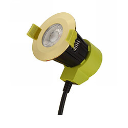 Acheter Inspired Downlight encastré LED dimmable, laiton poli, 38 deg. Angle de faisceau, 800lm, 4000K, IP65, DRIVER INCLUS