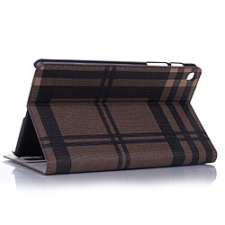 Acheter Wewoo Housse Coque Etui à rabat horizontal en cuir avec supportemplacements pour cartes et portefeuille Galaxy Tab A 8.0 2019 / T295 Café