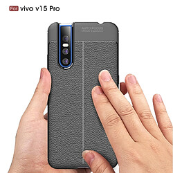 Avis Wewoo Housse Coque antichoc TPU Litchi Texture pour VIVO V15 Pro (Rouge)