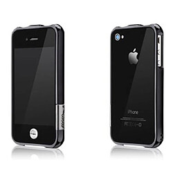 More Thing Coque color gem lucent iphone 4s noir