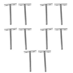 Avis 10pcs support de tablette murale robuste support t angle en forme de support 5inch