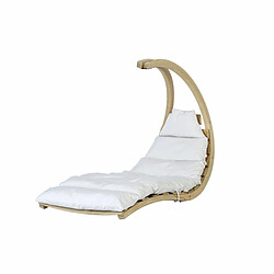 AMAZONAS- Chaise Longue Swing Lounger Crème