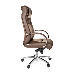 Avis Fauteuil de direction XXL G 600 simili cuir marron hjh OFFICE