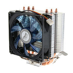 Acheter CPU Refroidisseur en Aluminium Ventilateur Radiateur 3 Tuyaux pour Intel