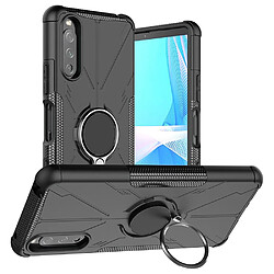 Coque en TPU anti-chocs avec béquille pour votre Sony Xperia 10 III 5G/10 III Lite - noir