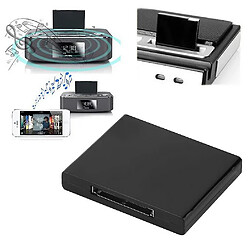 Universal Adaptateur de récepteur de musique A2DP YYH-Bluetooth pour l'iPod pour iPhone 30pin Dock Tree-Bore