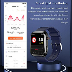 Acheter Yonis Montre Connectée IP67 ECG Température Santé