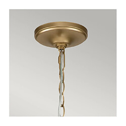 Elstead Lighting Suspension Capitol Acier Laiton naturel peint