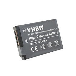 Vhbw Batterie LI-ION compatible pour KODAK Easyshare remplace Klic-7003