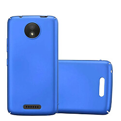 Cadorabo Coque Motorola MOTO C Etui en Bleu