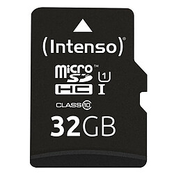 Acheter Totalcadeau Carte Mémoire Micro SD avec Adaptateur Noir Capacité - 16 GB pas cher