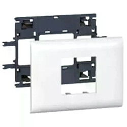 support 2 modules mosaic pour goulotte dlp avec couvercle de 85 mm - legrand 010992