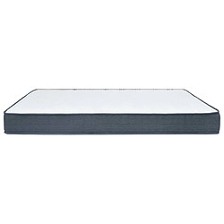 Avis vidaXL Matelas de sommier à lattes 160x80x20 cm tissu