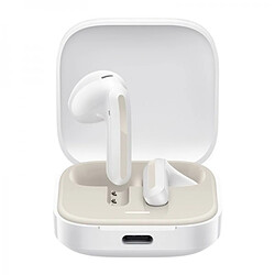 Casque Xiaomi Redmi Buds 6 Active Bluetooth 5.4 TWS - Microphone intégré - Autonomie jusqu'à 6 heures - Touch Control - Couleur Blanc 