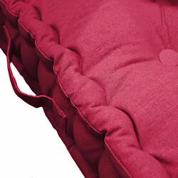 Avis Paris Prix Coussin de Sol Pacifique 60x60cm Framboise