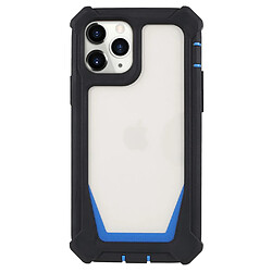 Coque en TPU + acrylique détachable 2-en-1 noir/bleu pour votre iPhone 11 Pro 5.8 pouces