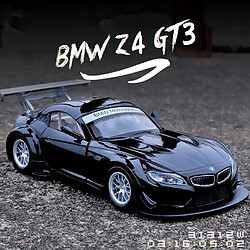 Universal 1: 32 BMW Z4 Coupé Coupé Modèle en alliage Moulé sous pression Métal Jouet Voiture Modèle Collection Simulation Voiture Jouet Cadeau pour les enfants(Le noir)