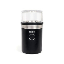 Avis Livoo Moulin à Café 70 g 210W Noir avec Lame de broyage acier inoxydable 8 12 tasses