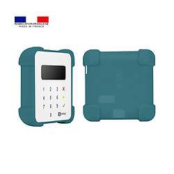 Mobilis Coque de protection avec coins renforcés pour terminal de paiement sumup air - made in france - bleu