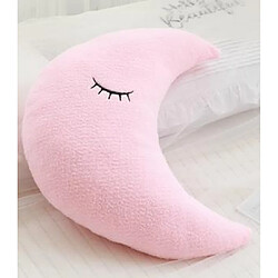 Avis Universal Lune Peluche Coussin Coussin Souple Peluche Jouet Enfant Bébé Enfant Cadeau d'anniversaire | Oreiller de luxe (rose)