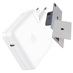 Apple Chargeur Secteur Original USB C 140W pour MacBook iPad iPhone Blanc pas cher