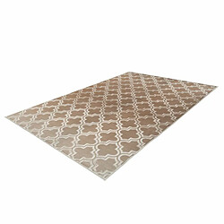 Acheter Paris Prix Tapis Vintage Fait Main Monroe I Taupe 81 x 150 cm