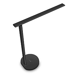 Lampe de bureau Tellur Smart WiFi, 12W, blanc, chaud, Qi 10W, USB 10W, réglable, noir