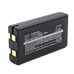 vhbw Li-Polymère batterie 1300mAh (7.4V) pour imprimante photocopieur scanner imprimante à étiquette comme Dymo 1814308