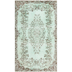 Vidal Tapis de laine 282x170 vert Ultra Vintage 