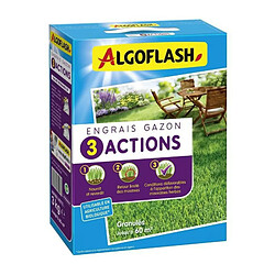 ALGOFLASH Engrais Gazon - 3 kg