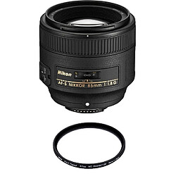 NIKON AF-S 85MM F1.8G + HOYA 67mm PRO 1D Protector