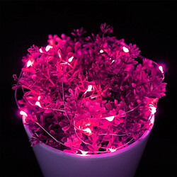 Avis Wewoo Guirlande rose 10m 12V 6W 500LM SMD-0603 LED Argent Light String Festival Lampe / décoration bande de lumière, lumière