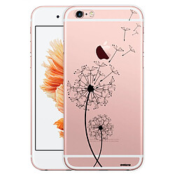 Coque iPhone 6/6S rigide transparente Pissenlit Ecriture Tendance et Design Evetane