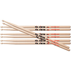 Pack 4 paires 7A Hickory Vic Firth 