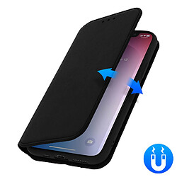 Avizar Housse iPhone 11 Pro Max Étui Folio Portefeuille Fonction Support noir pas cher