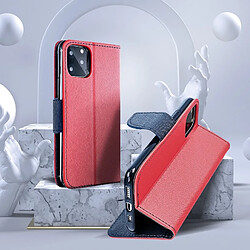 Acheter Caseink Coque Etui Fancy Book pour Huawei P8 Lite Rouge/navy